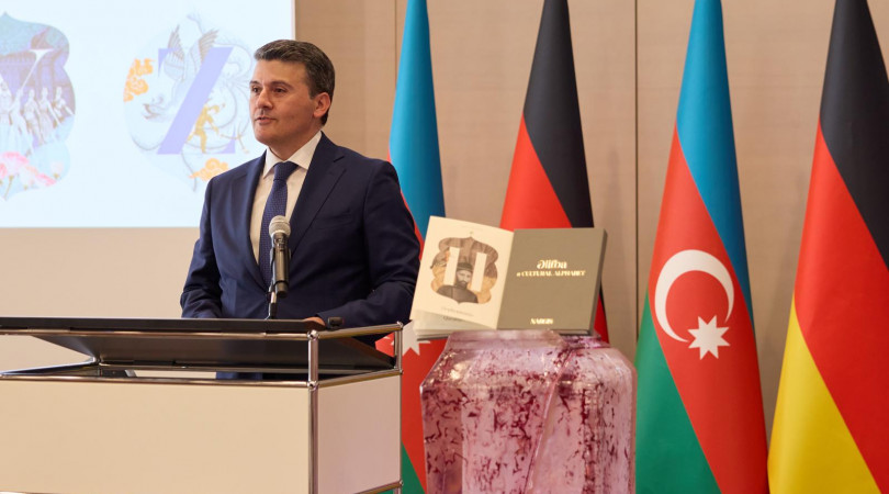 The presentation of the book “Əlifba: A Cultural Alphabet” took place at the Azerbaijan Cultural Centre in Berlin Xeber basligi