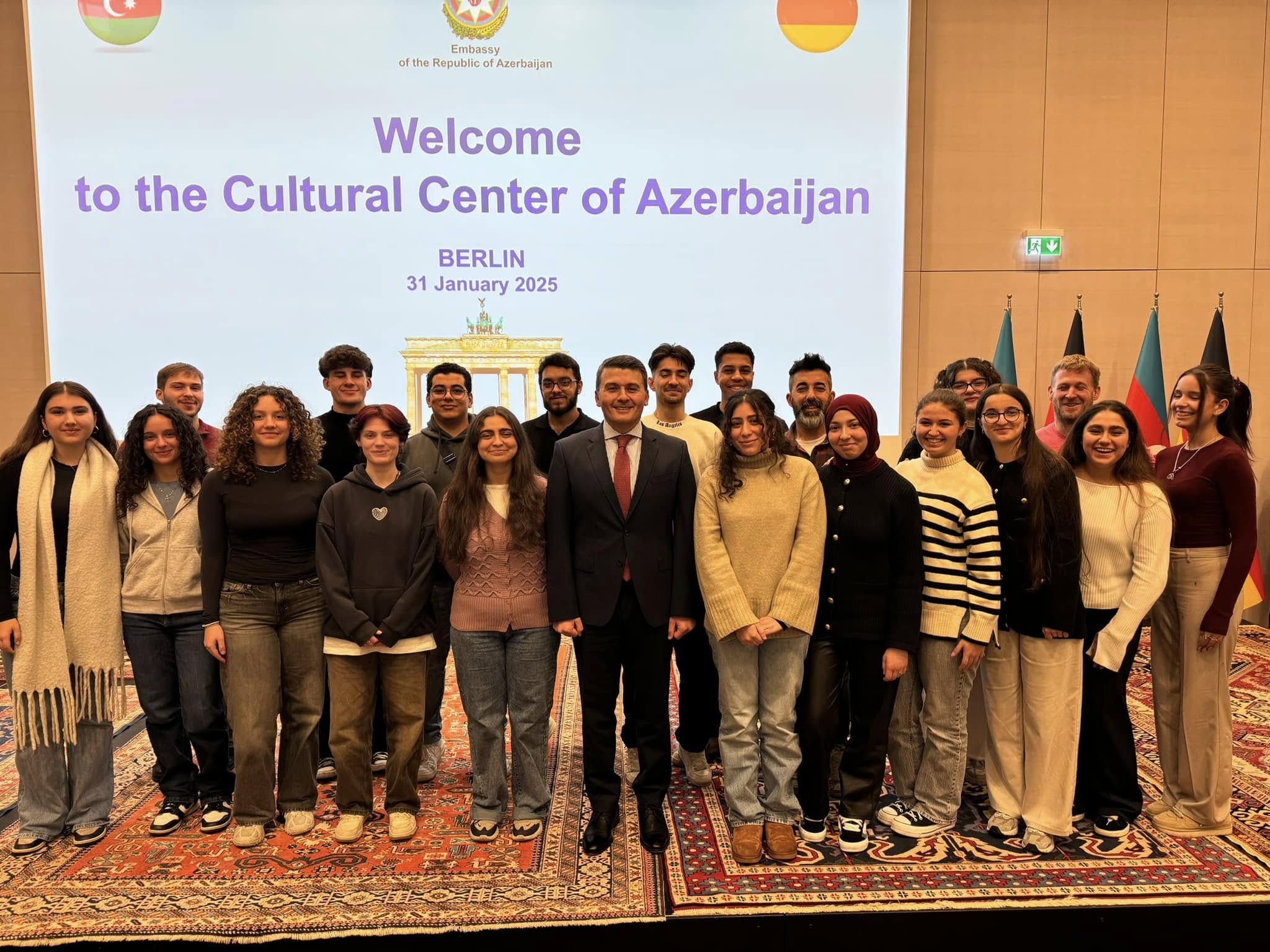 Ambassador Nasimi Aghayev met with young talents from Hagen Xeber basligi